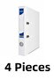 4 Narrow Plastic Folders A4 Folders