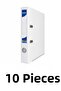 10 Pieces Narrow Plastic Folder A4 Folder