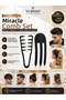 Miraculous 2-Piece Volume Comb Set 3-Tooth Korean Volume Comb Hair Root Lifting Styling Comb