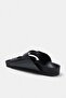 Black Double Striped Men's Slippers - 4