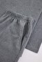 Füme Regular Fit Düğmeli Yaka Örme Pijama Takımı TMNAW27PT00028 - 5