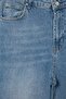 Mavi Yüksek Bel Az Esnek Straight Düz Kesim Jeans TBBAW27CJ00036 - 6