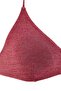 Burgundy Glitter Bralette Covered Regular Waist Regular Bikini Set Tbess26Bt00031 - 5