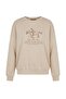 Taş At Nakışlı Kalın İçi Polarlı Oversize/Geniş Kesim Örme Sweatshirt TWOAW27SW00188