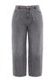 Antrasit Premium Düşük Bel Barrel Jeans TBBAW27CJ00001 - 6