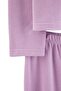 Lilac Collar Detailed Soft Tuşe Winter Waffle Knitted Pajama Set Thmaw27Pt00097 - 3