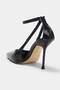 Black Lacing Detailed 9 cm Women's Classic Heeled Shoes Takaw27To00012 - 4