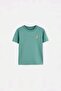 Blue-Green Knitted T-Shirt Tkdss26Ts00029 - 12