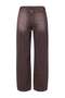 Bordo Yüksek Bel Wide Leg Beli Kemersiz İşleme Detaylı Jeans TWOAW27JE00276 - 3