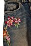 Mavi Yüksek Bel Ekstra Wide Leg Çiçek Nakış İşlemeli Desenli Jeans TWOAW27JE00274 - 2