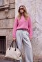 Wardrobe Essentials Pembe*001 Yumuşak Dokulu Triko Kazak TWOAW27KZ00093 - 2
