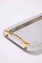 Metal Tray with Gold Detail 33cm X 17cm Tphaw27Tps00005 - 6