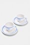 2-Piece Printed Espresso/Coffee Cup Set 60 Cc Tphss25Kfc00011 - 3