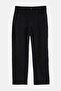 Siyah Kadife 100% Pamuk Straight Fit Boru Paça Erkek Pantolon TMNAW27PL00013 - 5