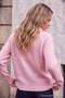 Wardrobe Essentials Dusty Rose Soft Zipper High Neck Knitwear Sweater Twoaw27Kz00127 - 4