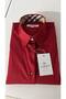K. Red Cotton Polyester Brbry Fabric Detailed Slim Fit Women’s Shirt - 6