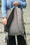 Klinkir Water Resistant Gray Backpack - 3