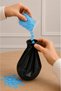 Large Size Girl Or Boy Black Gender Reveal Party Balloon Confetti - 5