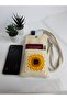 Handmade Pocket, Adjustable Strap, Phone Bag - 2