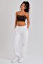 Women's Thin String Strap Double-Layered Crop Blouse, Basic Bustier - 3