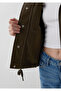 Hooded Khaki Jacket Regular Fit / Normal Cut 110775-71541 - 6