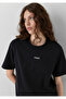 Logo Printed Interlock Black T-Shirt Regular Fit / Normal Cut 1612829-900