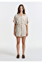 (Tencel Tm) Lyocell Short Beige Jumpsuit 1011249-70143 - 4