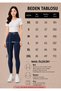 Women's Leggings Recovery Effect Navy Blue High Waist Women's Casual and Sports Leggings - 6