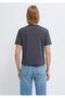 Gray Basic T-Shirt Semi Slim Fit 1613895-83620 - 6