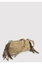 Tassel Detailed Faux Suede Crossbody Bag 1913732-85543 - 3