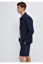 Navy Blue Shirt Regular Fit / Normal Cut 0212009-82318 - 2