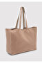 Suede Leather Brown Shoulder Bag 1913693-70367 - 4