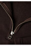 Brown Sweatshirt with Half Zipper 0S10519-89103 - 7