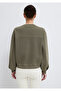 Crew Neck Khaki Sweatshirt 1S10475-80769 - 5