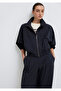 High Collar Anthracite Slim Jacket 1211507-900 - 3