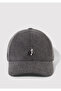 Cat Embroidered Anthracite Hat 1913287-22864 - 3
