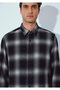 Checkered Black Shirt Regular Fit / Regular Cut 0211770-91367 - 5