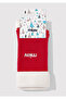 Miav Red Boot Socks 1913312-10076 - 3