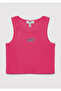 Logo Printed Pink Undershirt Fitted / Body Fitting Cut 7610336-71111 - 4