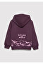 Printed Purple Sweatshirt 7S10154-70635 - 5