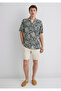 Printed Gray Shirt Regular Fit / Regular Cut 0211489-89886 - 2