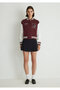 M Logo Patchli Burgundy Bomber Jacket 1110636-70434 - 3
