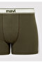 092463-85543 Model Khaki Basic Boxer - 2