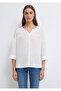 Long Sleeve White Blouse 121357-22937 - 3
