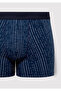 Striped Navy Blue Boxer 092662-34340 - 2