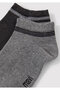 2 Pack Gray Booties Socks 090984-25765 - 4