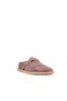 Sobe Genuine Leather Suede Buckle Women's Slippers Daily Comfortable Non-Slip Sole Stylish Comfortable Slip on - 4