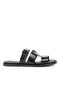 Lion Genuine Leather Buckled Women Sandals - 2
