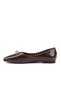 Miranda Vegan Leather Women's Ballerinas with Chain Detail, Stylish Casual Shoes - 3