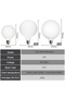 Natural light G80 E27 LED Light Bulb AC 85V-265V Milky LED Bulb Energy Saving Lampada LED Lamp 110 2 - 2